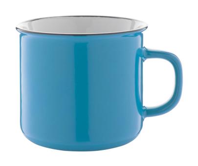 Woodstock vintage mug Light blue