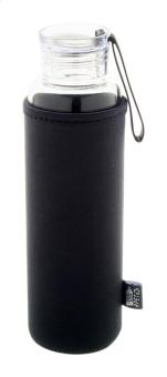 Vitrem recycled glass bottle Black