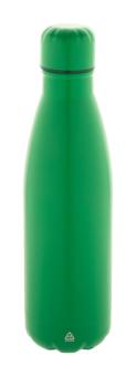 Refill recycled stainless steel bottle Green