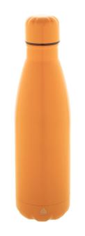 Refill Flasche aus recyceltem Edelstahl Orange