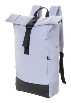 Lumiroll reflective RPET backpack Silver