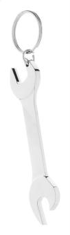 Fasten bottle opener keyring Silver