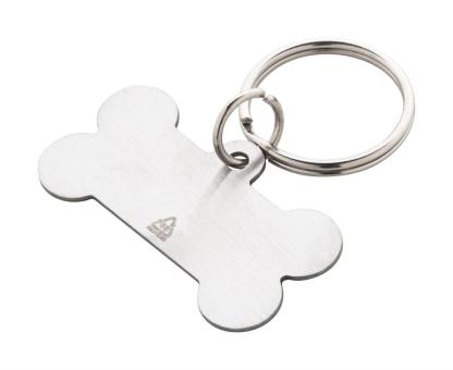 Doggo RSS-Hundemarke Silber