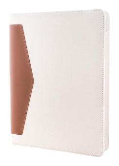 Carbasa A4 Dokumentenmappe aus recyceltem Canvas Natur