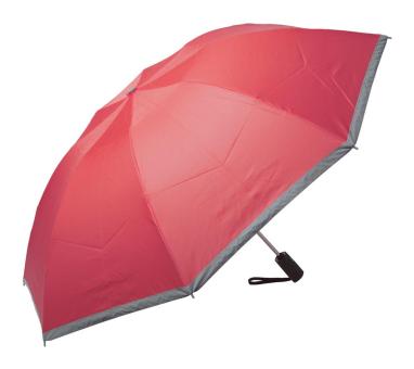 Thunder Reflektierender Regenschirm Rot