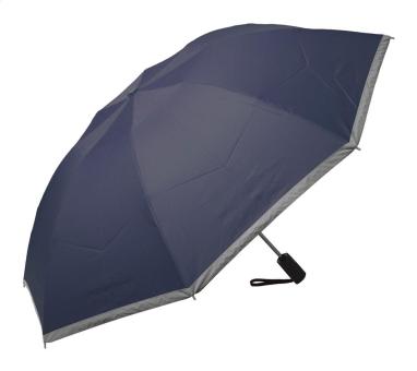 Thunder reflective umbrella Aztec blue