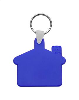 Cottage keyring Aztec blue