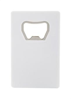 Swipe bottle opener White