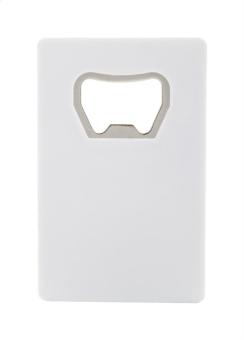 Swipe bottle opener White