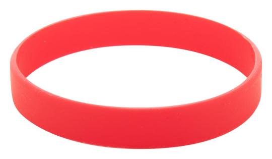 Wristy silicone wristband Red