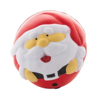 Santa Claus Antistressball Rot