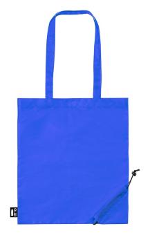 Berber foldable RPET shopping bag Aztec blue