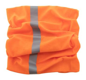 Reflex reflective multipurpose scarf Orange