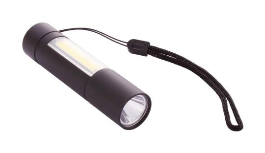 Chargelight Plus Akku-Taschenlampe Schwarz