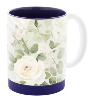 MultiColour Plus sublimation mug Blue/white