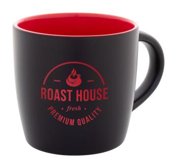 Sculptus Tasse Rot/schwarz