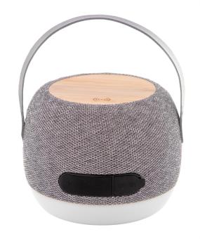 Lumifi Bluetooth-Lautsprecher und Ladegerät Grau