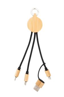 Cobbel Mini USB Ladekabel, natur Natur,schwarz