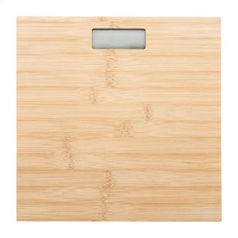 BamFit rechargeable bathroom scale Nature