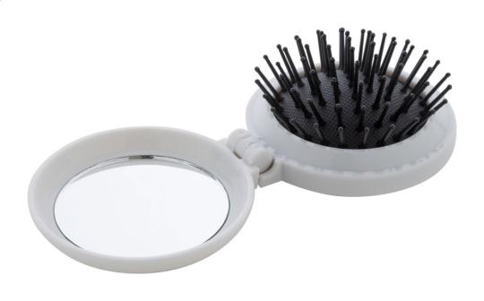 Rabrush RABS Haarbürste mit Spiegel Weiß