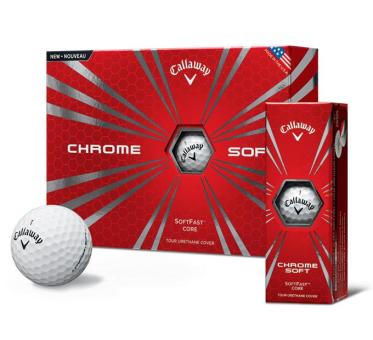 Golf ball Chrome Soft White