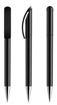 prodir DS3 TPC Twist ballpoint pen Black