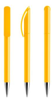 prodir DS3 TPC Twist ballpoint pen Yellow