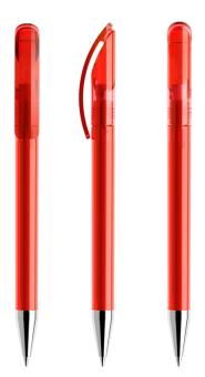 prodir DS3 TTC Twist ballpoint pen Red