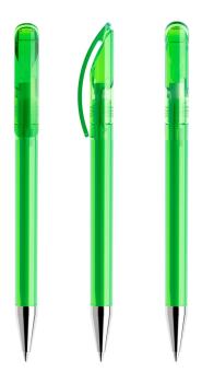 prodir DS3 TTC Twist ballpoint pen Light green