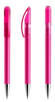 prodir DS3 TTC Twist ballpoint pen Pink