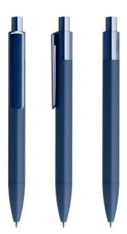 prodir DS4 Soft Touch PRR Push ballpoint pen Darkblue