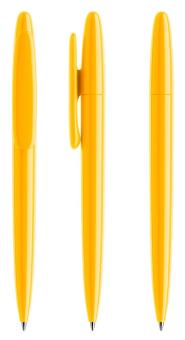 prodir DS5 TPP Twist ballpoint pen Yellow