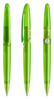 prodir DS7 PFF Push ballpoint pen Lime green