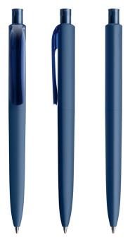 prodir DS8 Soft Touch PRR Push ballpoint pen Darkblue