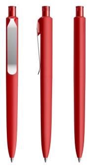 prodir DS8 Soft Touch PSR Push ballpoint pen Dark red