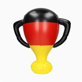 Aufblasbarer Pokal "Deutschland" Deutschland Farben