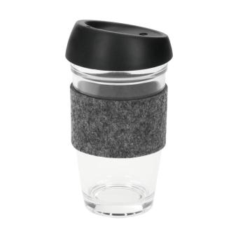 Glaskaffeebecher "Cristallo", large Transparent