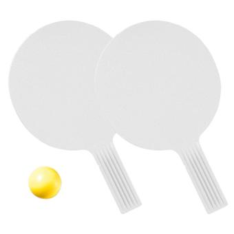 Tischtennis-Set "Massiv" Weiß