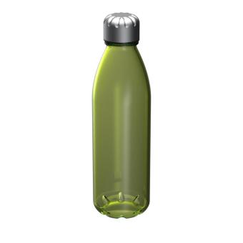 Glass bottle "Colare", 0.60 l Transparent green