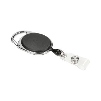 Badge holder "Badge" Black/silver