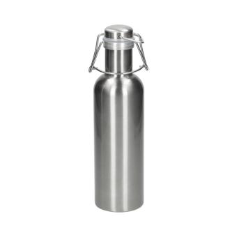 Trinkflasche "Denali", 0,8 l Silber