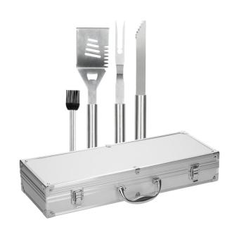 Grill set ﻿"Deluxe" Silver