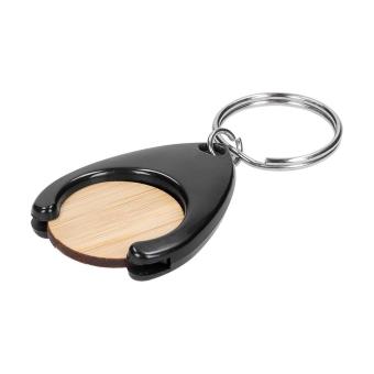 Chip-Schlüsselanhänger "Basic" Schwarz