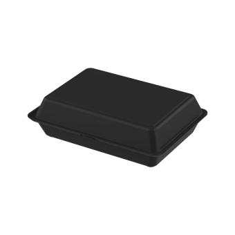 Menübox "ToGo" XL, ohne Trennstege Schwarz