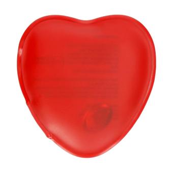 Gel heating pad "Heart", small Red