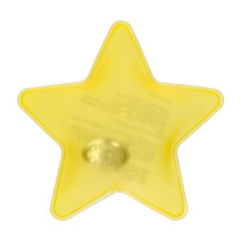 Gel heating pad "Star", small Yellow