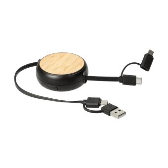 Ladekabel "Power", 5 in 1 Schwarz