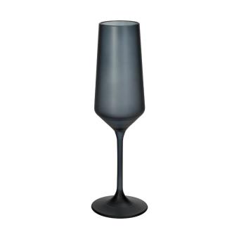 Champagne glass “Vista" Black matte