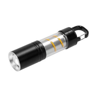 Taschenlampe "Lumi", 13 cm Schwarz