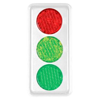 Reflector "Traffic light" White
